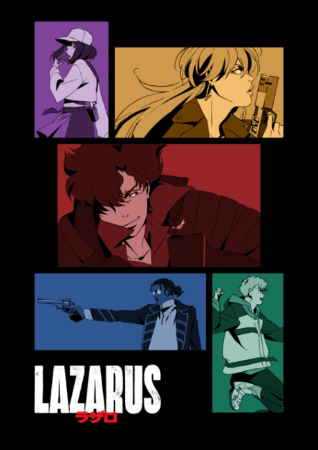 Lazarus anime's poster
