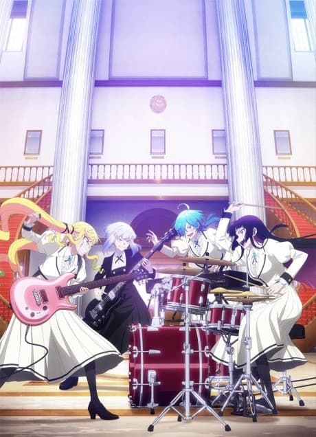 Rock wa Lady no Tashinami Deshite anime's poster