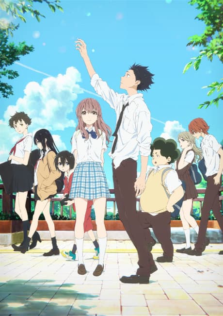 Koe no Katachi anime's poster